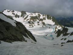 Lac et pic de la Montagnette, lac du Maille Lac et pic de la Montagnette, lac du Maille