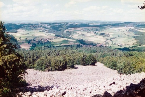 La coulée de lave Bourianne La coulée de lave Bourianne