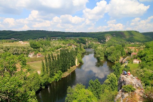 Randonnée à Saint Cirq Lapopie dans le Lot Randonnée à Saint Cirq Lapopie dans le Lot