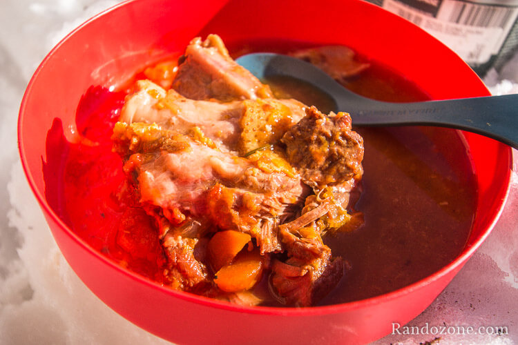 Test du plat La Cambuse Osso Buco