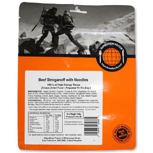 Test Expedition Foods Boeuf Stroganoff avec nouilles