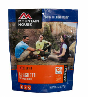 Test Mountain House Spaghetti Bolognese