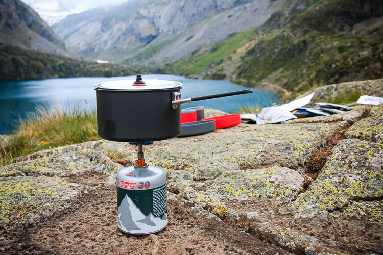 Préparation d'un plat lyophylisé Préparation d'un plat lyophylisé