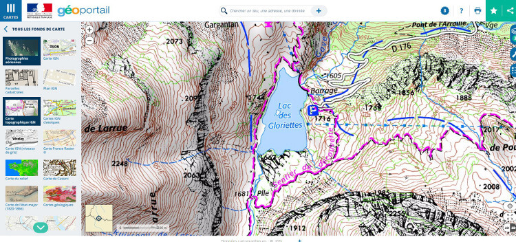 Carte IGN Top 25 Carte IGN Top 25