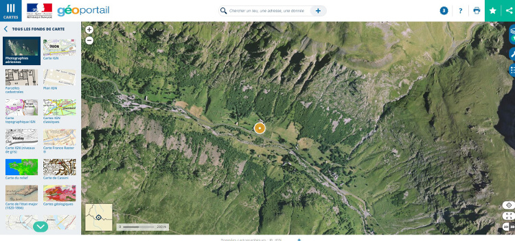 Affichage de toutes les cartes Affichage de toutes les cartes