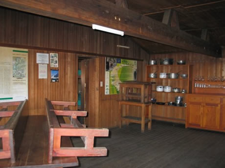 Intérieur du refuge Intérieur du refuge