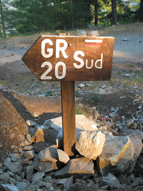 Début du GR 20 Sud Début du GR 20 Sud
