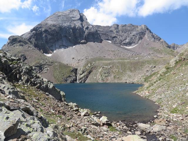 Col d'Aratille - 2528 m - Col des Mulets - 2591 m depuis le pont d'Espagne Miniature