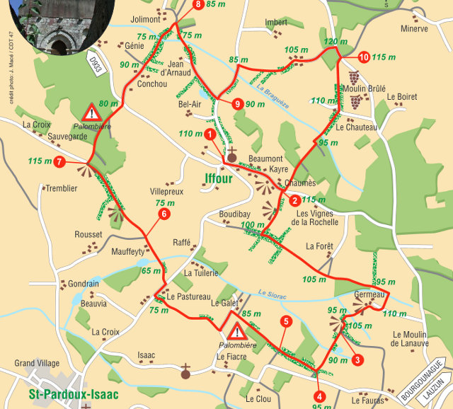 Iffour, randonnée en Guyenne Miniature