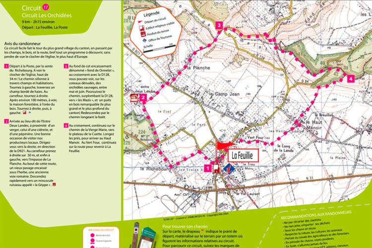 Lien topo Circuit Les Orchidées Circuit Les Orchidées