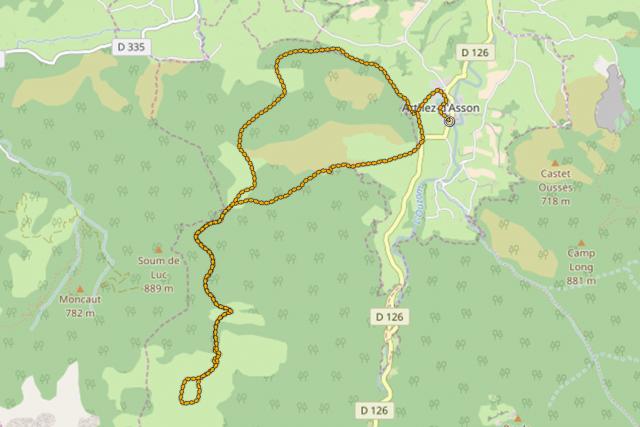 Lien topo Sentier du Bois de Cranne Sentier du Bois de Cranne