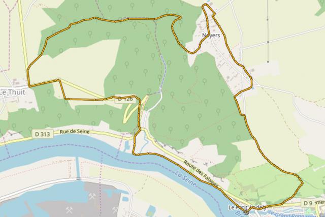 Lien topo Circuit le Mont Pivin Circuit le Mont Pivin