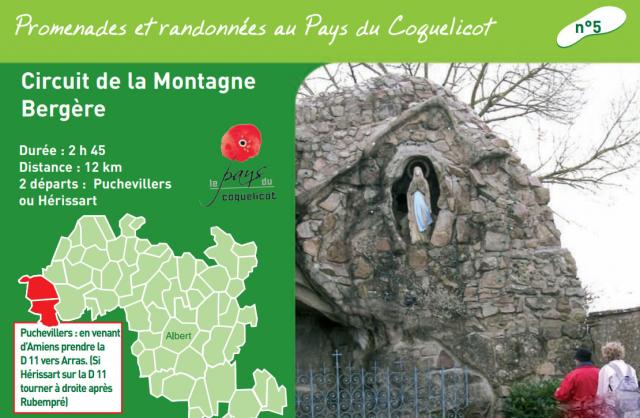 Lien topo Circuit de la Montagne Bergère Circuit de la Montagne Bergère