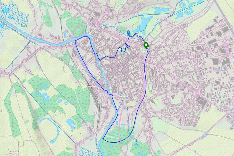 La ronde de l'eau Itinéraire de randonnée La ronde de l'eau