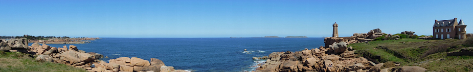 Panoramique C�te de granit rose