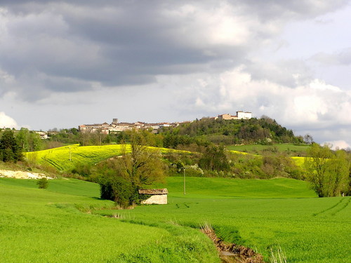 Randonnée autour de Castelnau de Montmiral sur le chemin de Gradille Image Panoramio
