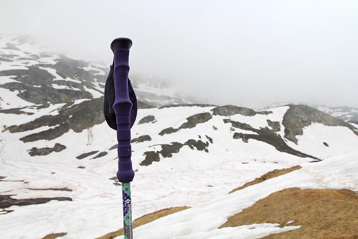 Test des bâtons Black Diamond Trail Trekking Pole au lac de Pormenaz