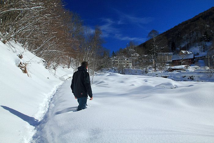 On a testé les chaussures dans de la neige profonde On a testé les chaussures dans de la neige profonde