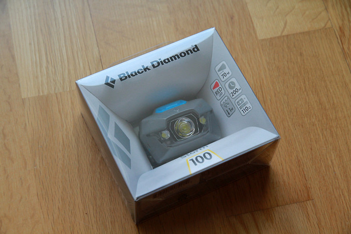 Test de la lampe frontale Black Diamond Storm Black Shadow