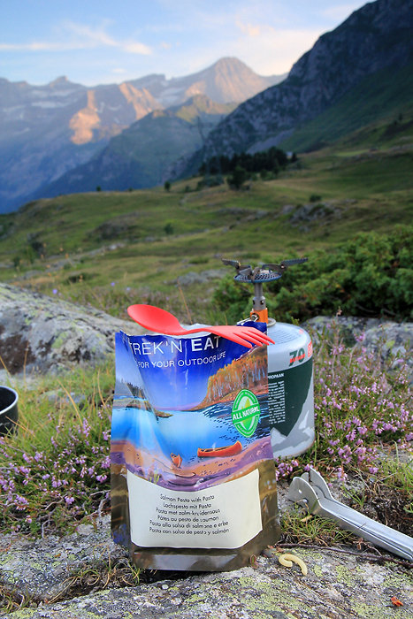 Test des pâtes au pesto de Trek'n'Eat