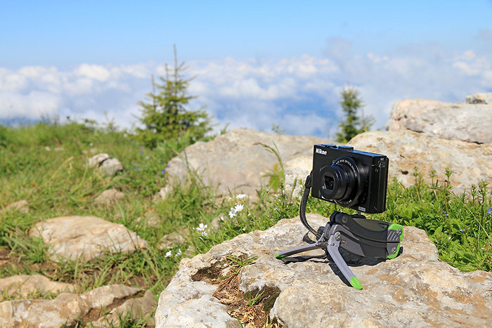 Test du support pour appareil photo compact