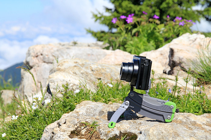 Test du support pour appareil photo compact