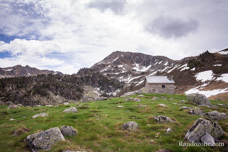 J'arrive à la cabane d'Aygues Cluses J'arrive à la cabane d'Aygues Cluses
