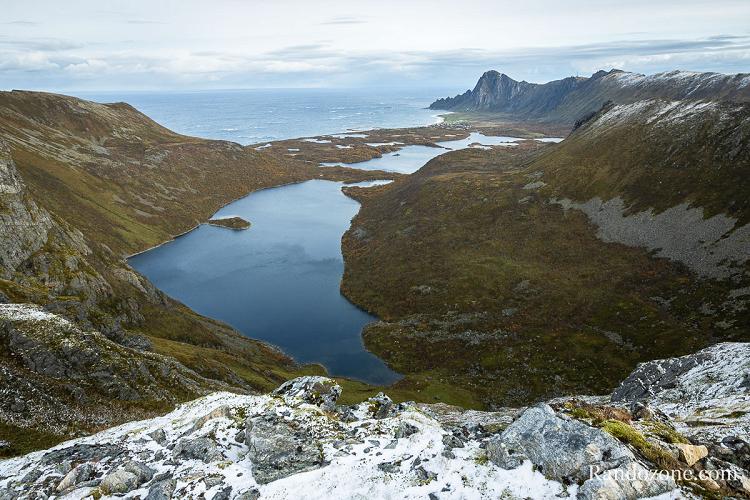 Depuis la crête, superbe panorama Depuis la crête, superbe panorama