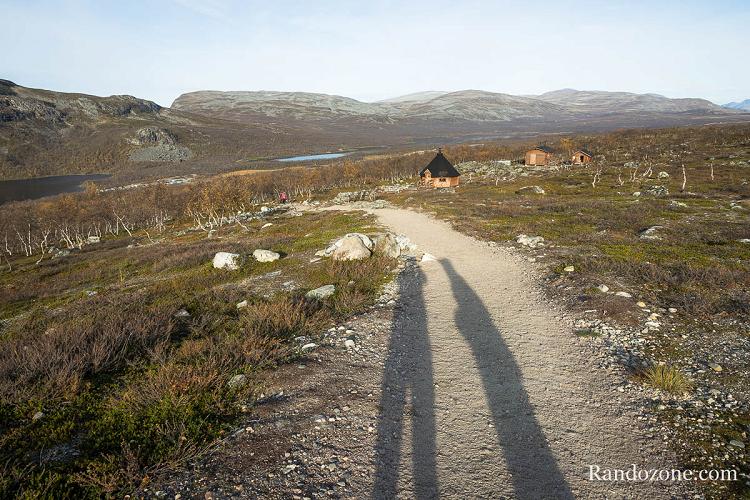 Des cabanes ont été aménagées pour les familles Des cabanes ont été aménagées pour les familles