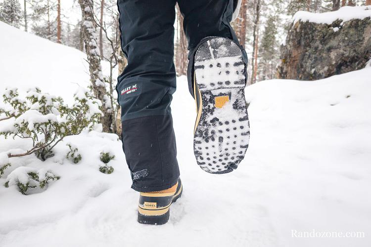 Semelle des bottes de neige Sorel Caribou Semelle des bottes de neige Sorel Caribou