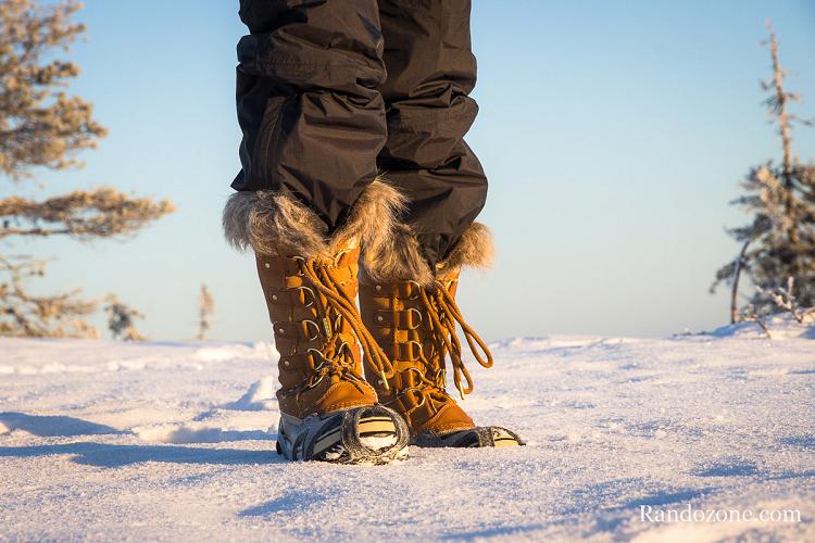 Bottes de neige Sorel Joan of Arctic en Laponie finlandaise Bottes de neige Sorel Joan of Arctic en Laponie finlandaise
