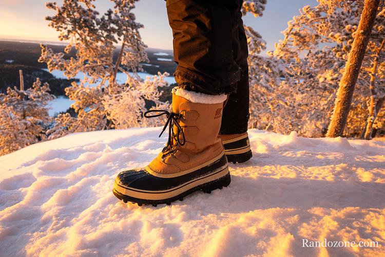 Bottes de neige Sorel Caribou en Finlande Bottes de neige Sorel Caribou en Finlande