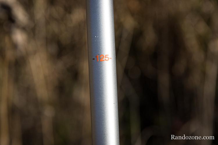 Graduation des bâtons Komperdell CONTOUR TITANAL 2 FOAM Graduation des bâtons Komperdell CONTOUR TITANAL 2 FOAM