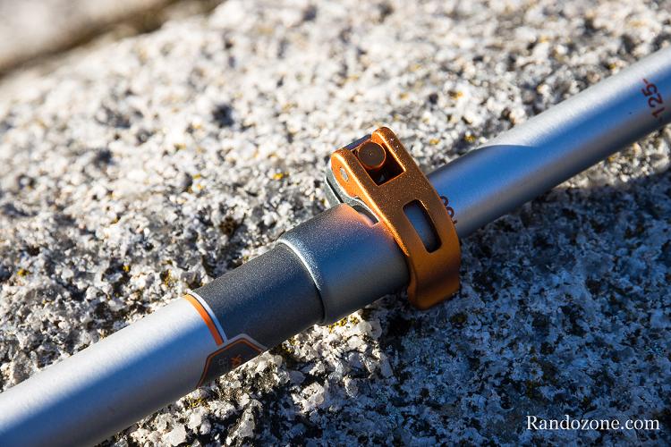 Système de clip des bâtons Komperdell CONTOUR TITANAL 2 FOAM Système de clip des bâtons Komperdell CONTOUR TITANAL 2 FOAM