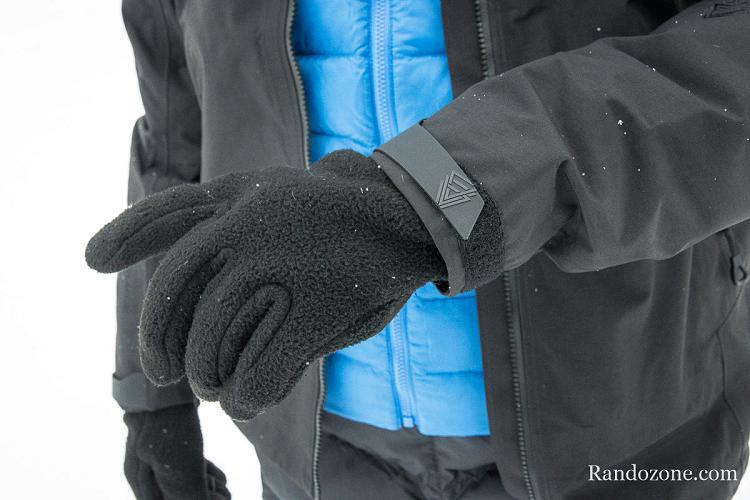 Poignets avec scratche de serrage Poignets avec scratche de serrage