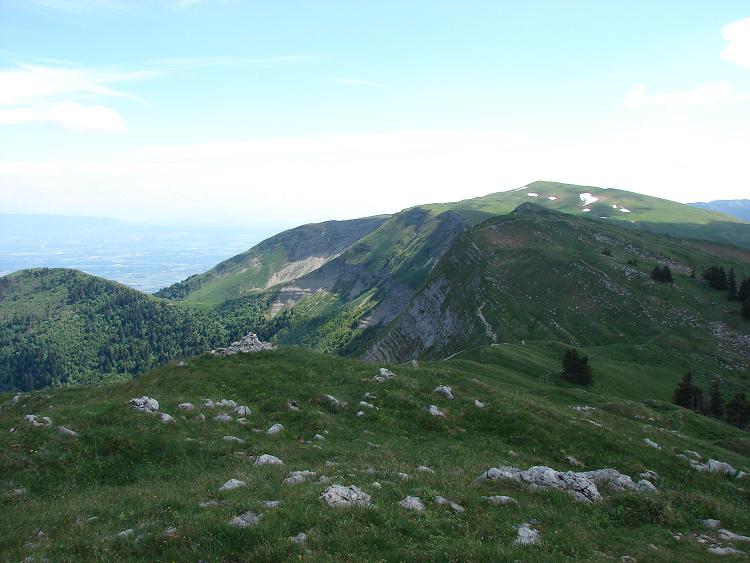 Colomby de Gex, sur le chemin des crêtes. Colomby de Gex, sur le chemin des crêtes.