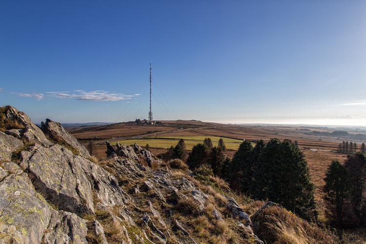 Monts d’Arrée : émetteur de Roc’h Trédudon Monts d’Arrée : émetteur de Roc’h Trédudon