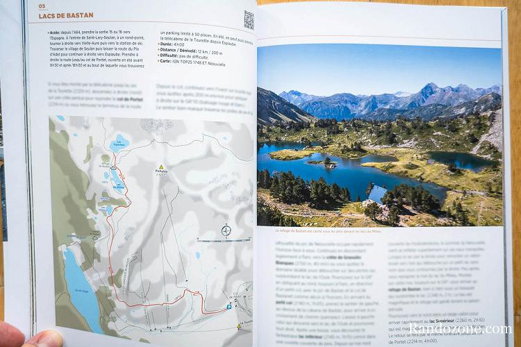 Une page du livre Lacs des Pyrénées Vol.2 Ouest: Les plus belles randonnées Une page du livre Lacs des Pyrénées Vol.2 Ouest: Les plus belles randonnées