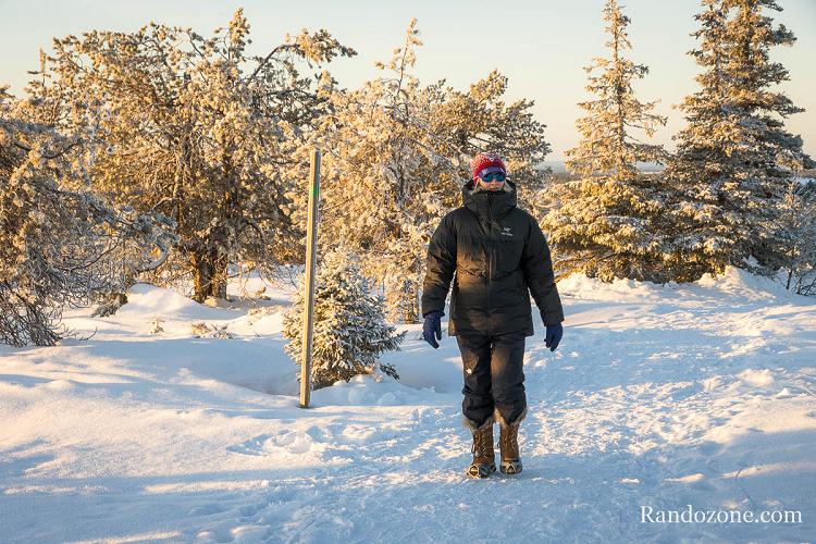 Test de la doudoune Arc'Teryx Alpha Parka en Finlande Test de la doudoune Arc'Teryx Alpha Parka en Finlande