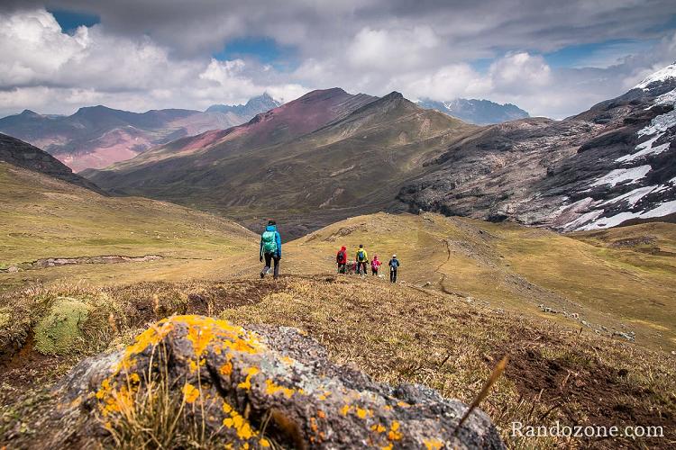 Trej dans la cordillère de Vilcanota au Pérou Trej dans la cordillère de Vilcanota au Pérou