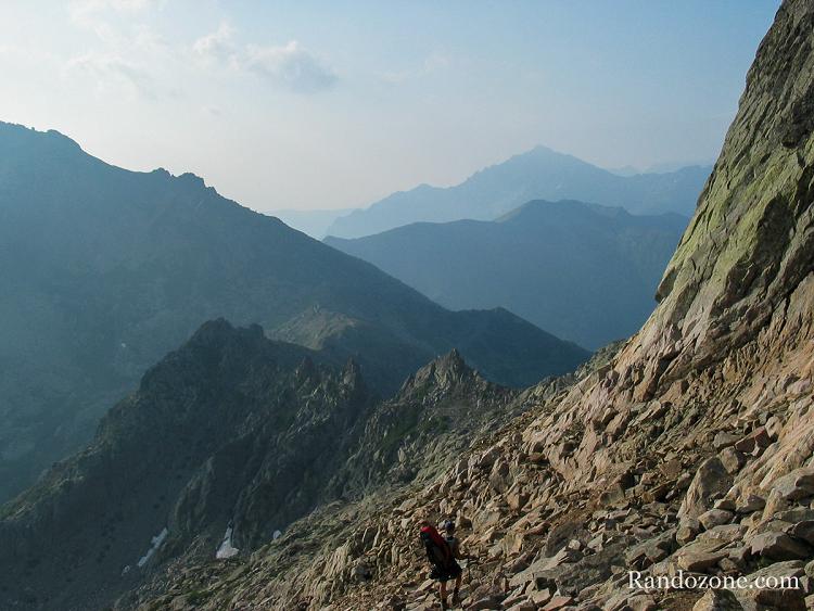 Etape 7 du GR 20 entre le refuge de Manganu et le refuge de Petra Piana Etape 7 du GR 20 entre le refuge de Manganu et le refuge de Petra Piana