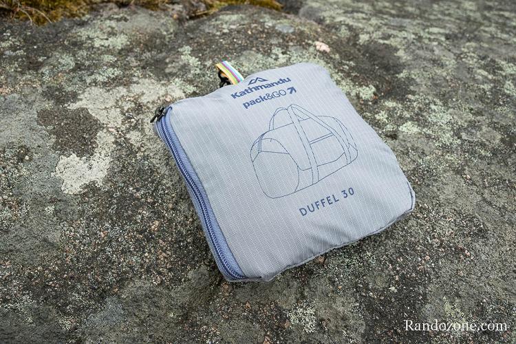 Test du sac léger Kathmandu Pack&Go Test du sac léger Kathmandu Pack&Go