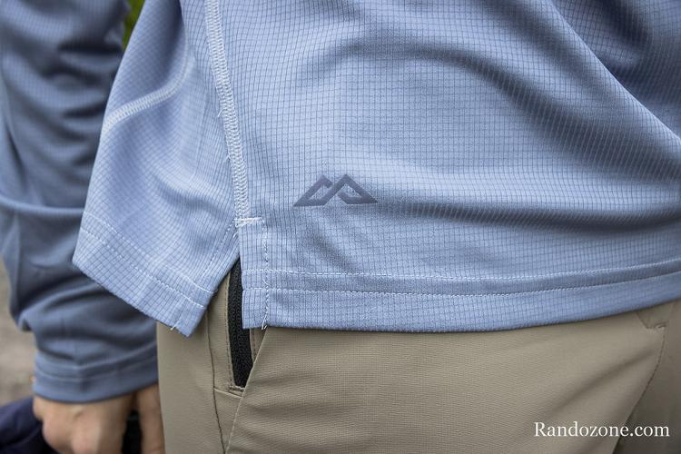 Logo sur tee-shirt Kathmandu Seeker 1/4 Zip Logo sur tee-shirt Kathmandu Seeker 1/4 Zip