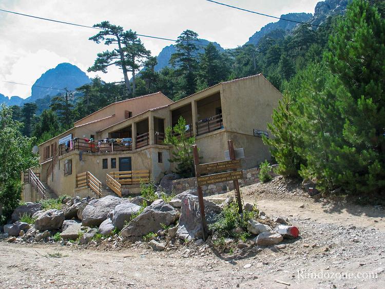 Gîte Ascu Stagnu à la fin de l'étape 3 de notre GR 20 Gîte Ascu Stagnu à la fin de l'étape 3 de notre GR 20