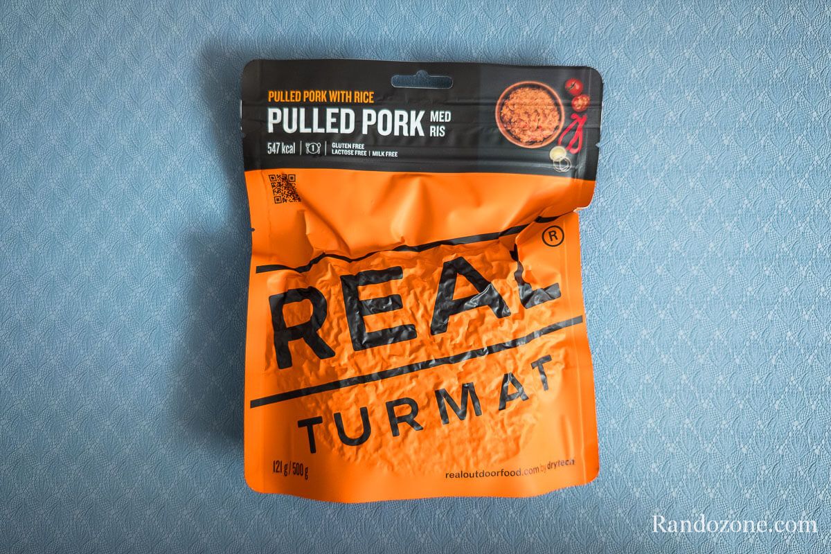 Test Real Turmat Pullet pork with rice