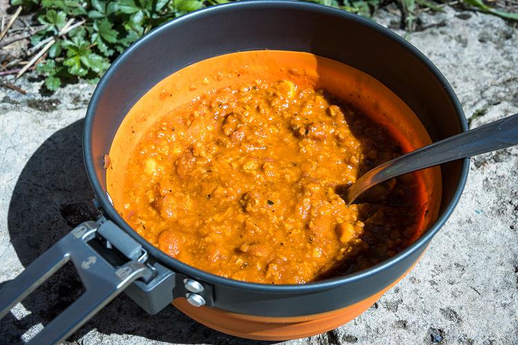 Test du plat lyophilisé Sly Chili : dégustation Test du plat lyophilisé Sly Chili : dégustation