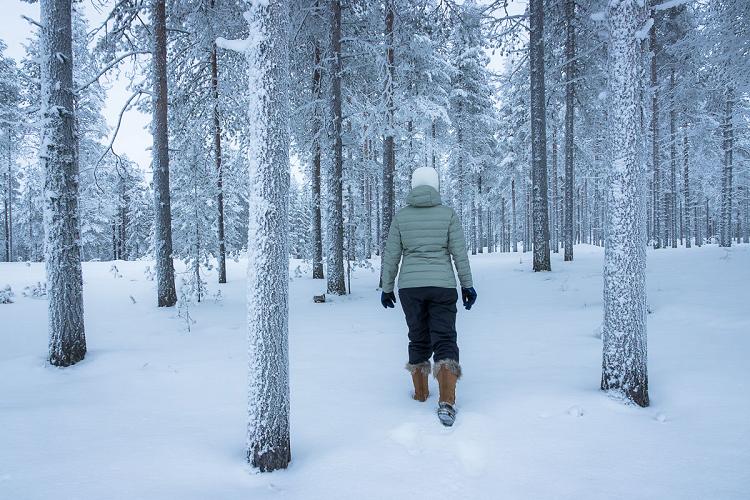 Test de la doudoune Columbia Lake 22 II en Finlande Test de la doudoune Columbia Lake 22 II en Finlande