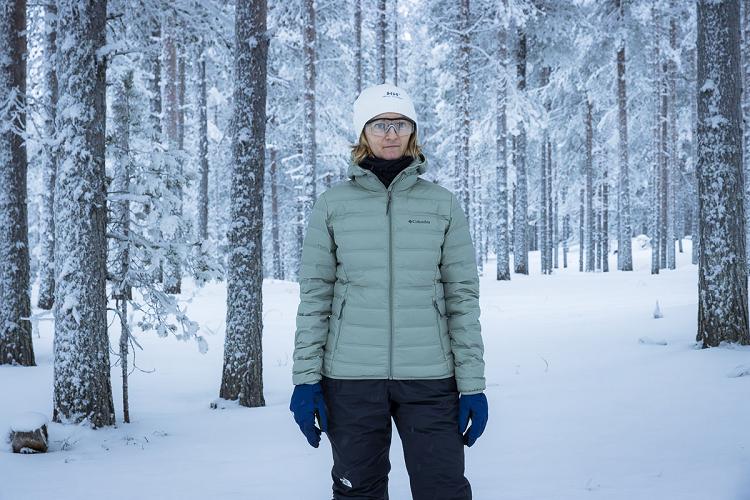 Test de la doudoune Columbia Lake 22 II en Finlande Test de la doudoune Columbia Lake 22 II en Finlande
