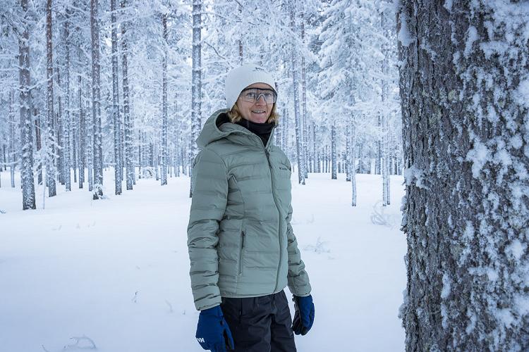 Test de la doudoune Columbia Lake 22 II en Finlande Test de la doudoune Columbia Lake 22 II en Finlande