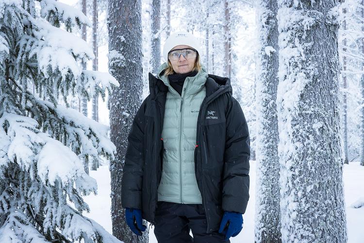 Test de la doudoune Columbia Lake 22 II en Finlande Test de la doudoune Columbia Lake 22 II en Finlande